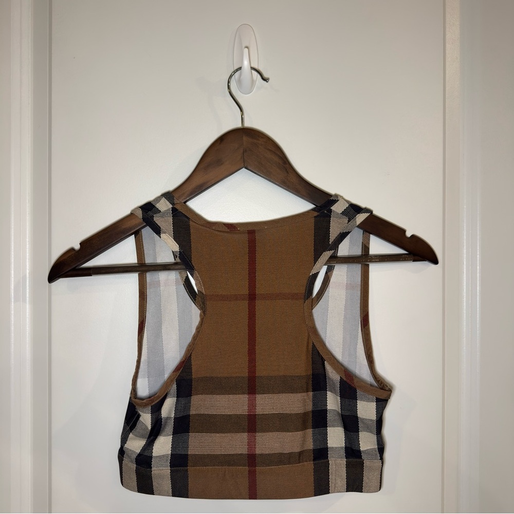 Burberry Immy Check Bra Top - Picture 13 of 14